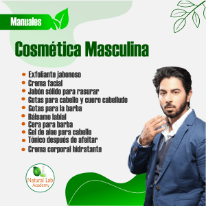 Manual productos cosmeticos masculinos