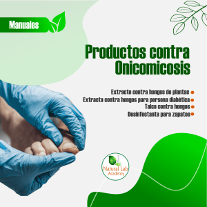 Formulaciones cosmeticas para hongos en pies y uñas