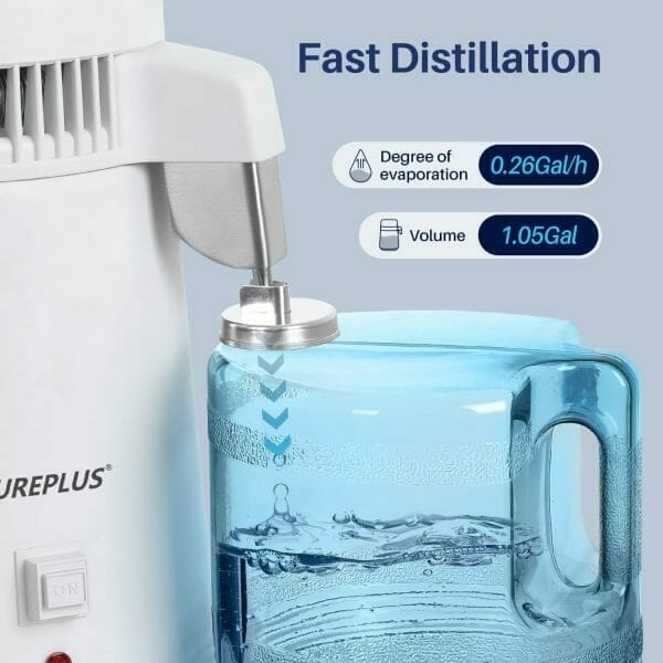 Destilador de agua por sistema de vapor ,puede ser usado para elaborar Hidrolatos artesanales