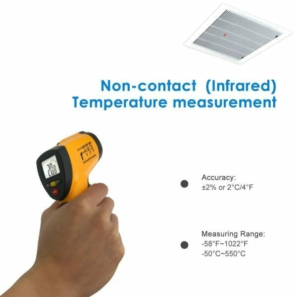 Termometro infrarojo industrial